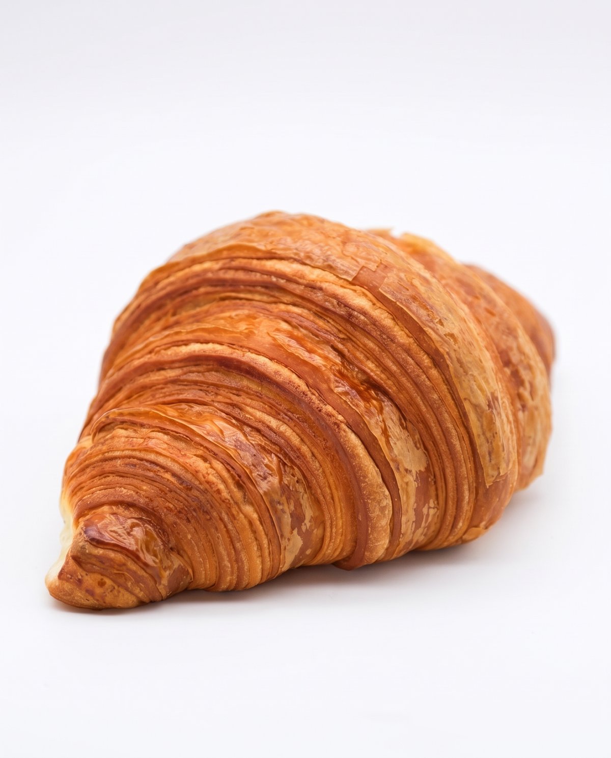 Butter croissant, close-up